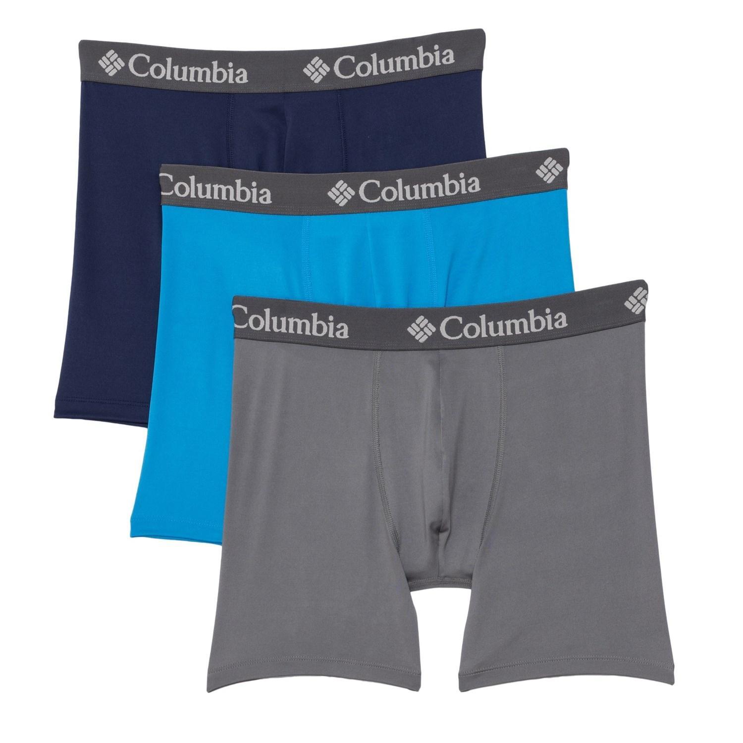 Columbia Sportswear High-Performance Stretch Boxer Briefs - 3-Pack Product Image