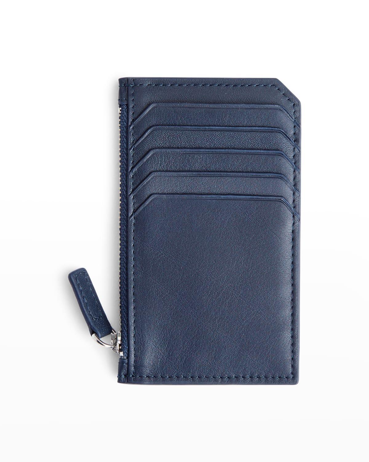 ROYCE New York Zip Leather Card Case Product Image