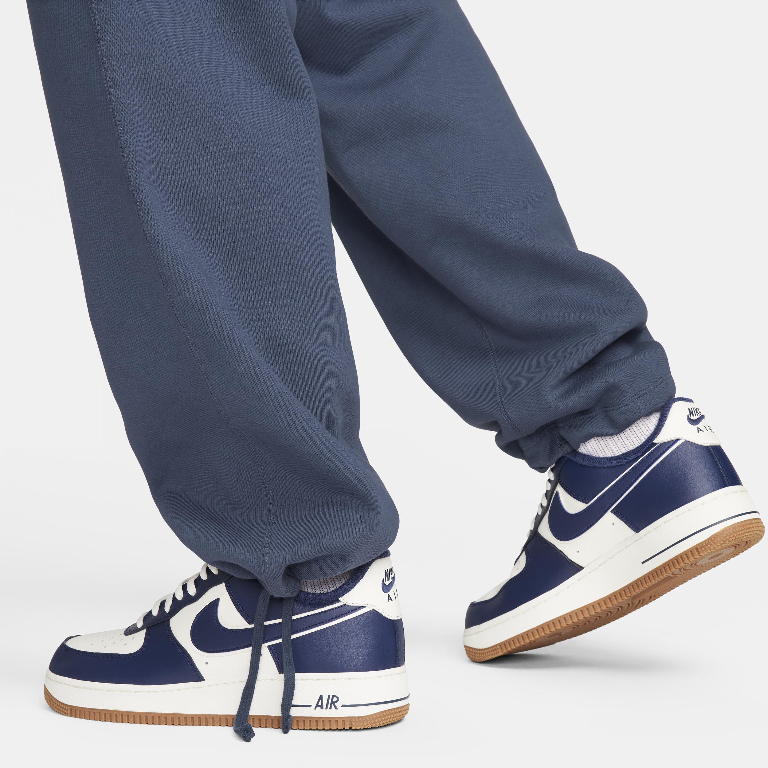 Nike Solo Swoosh Men's Open-Hem Fleece Pants Product Image