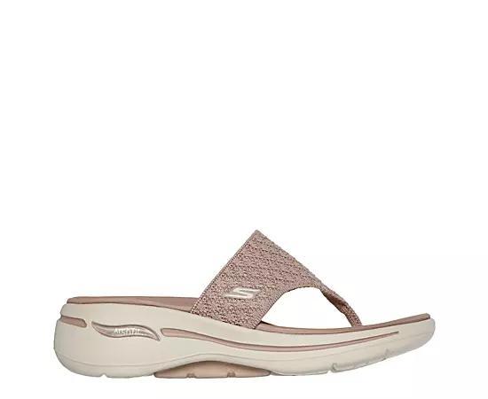 Skechers Womens Go Walk Arch Fit Sandal Product Image