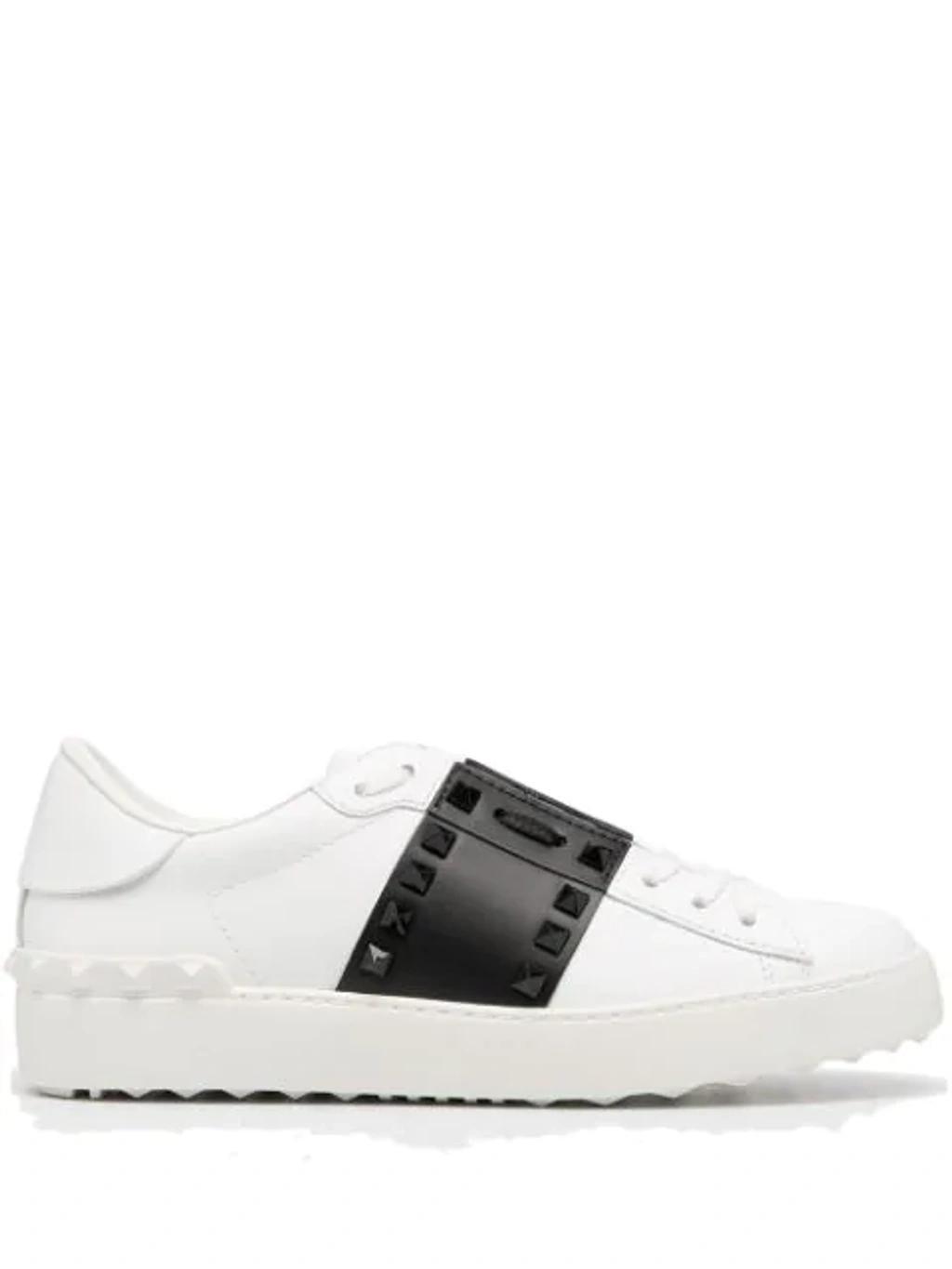 Rockstud Untitled Sneakers In White Product Image