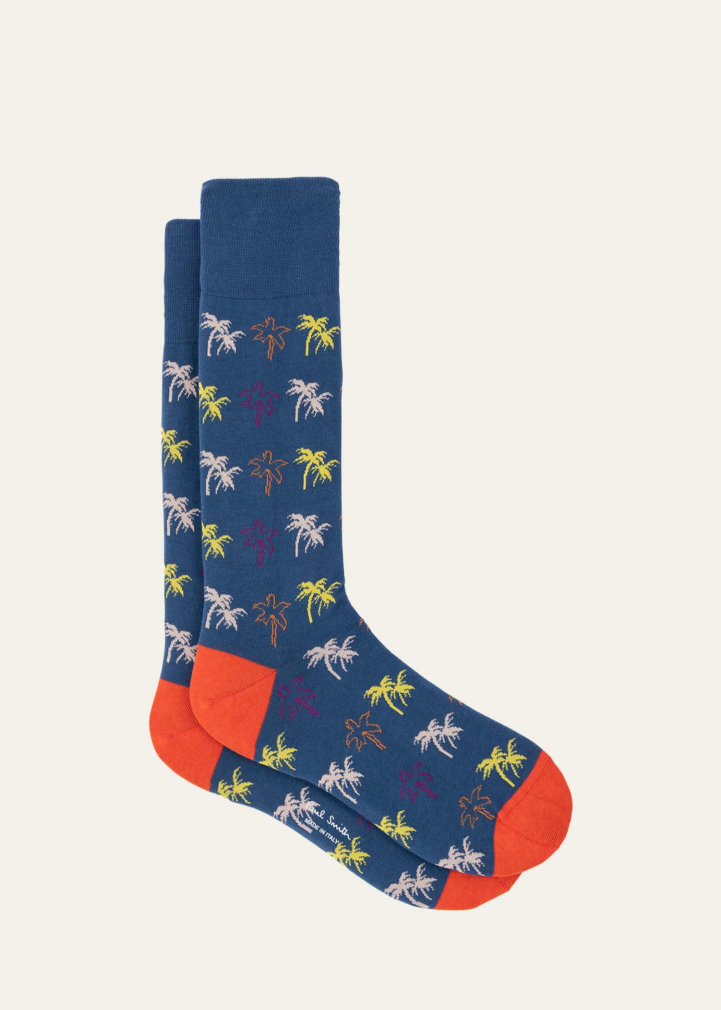 Mens Felix Palm Crew Socks Product Image