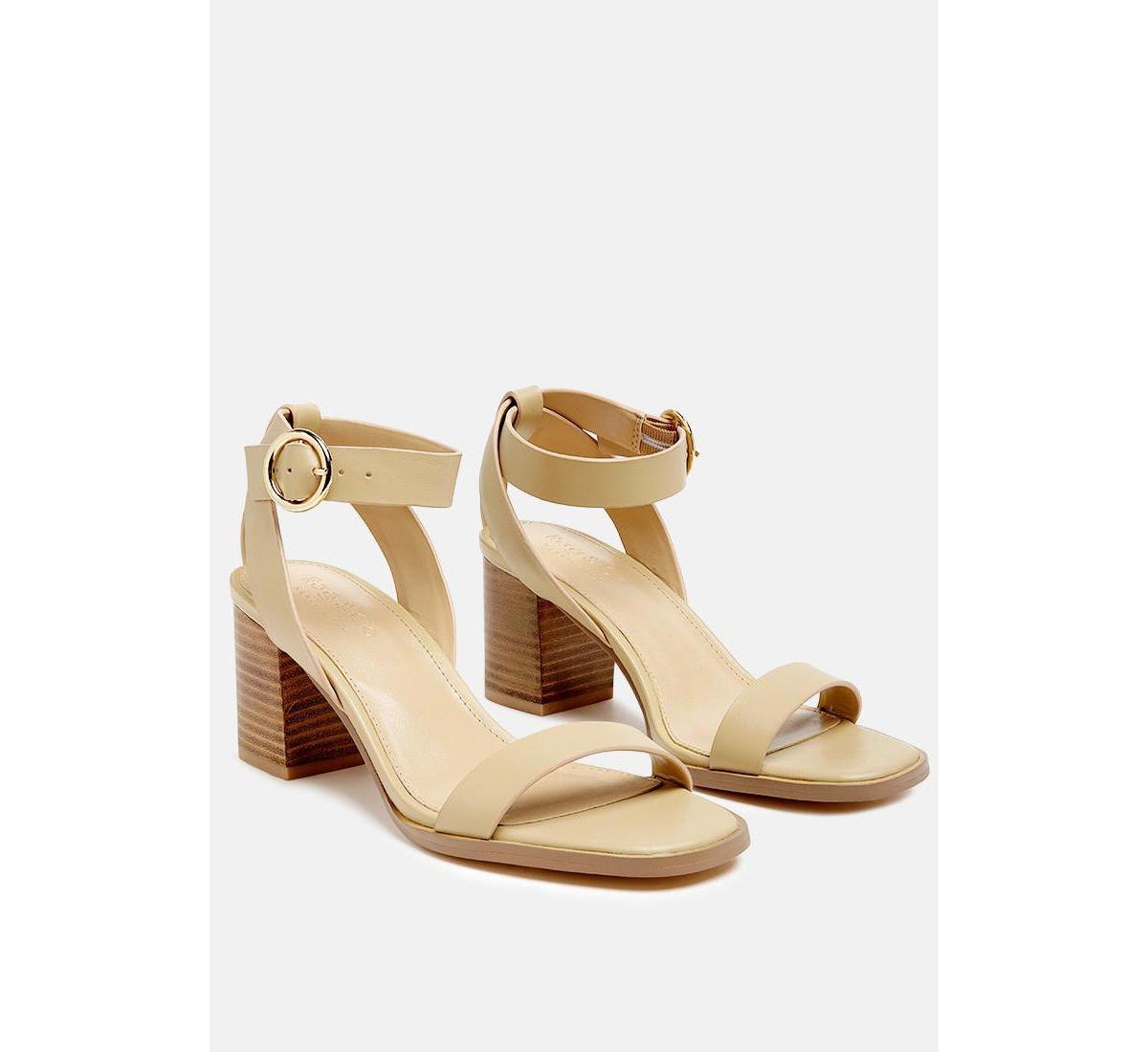 Dolph Womens Stack Block Heeled Sandal Product Image