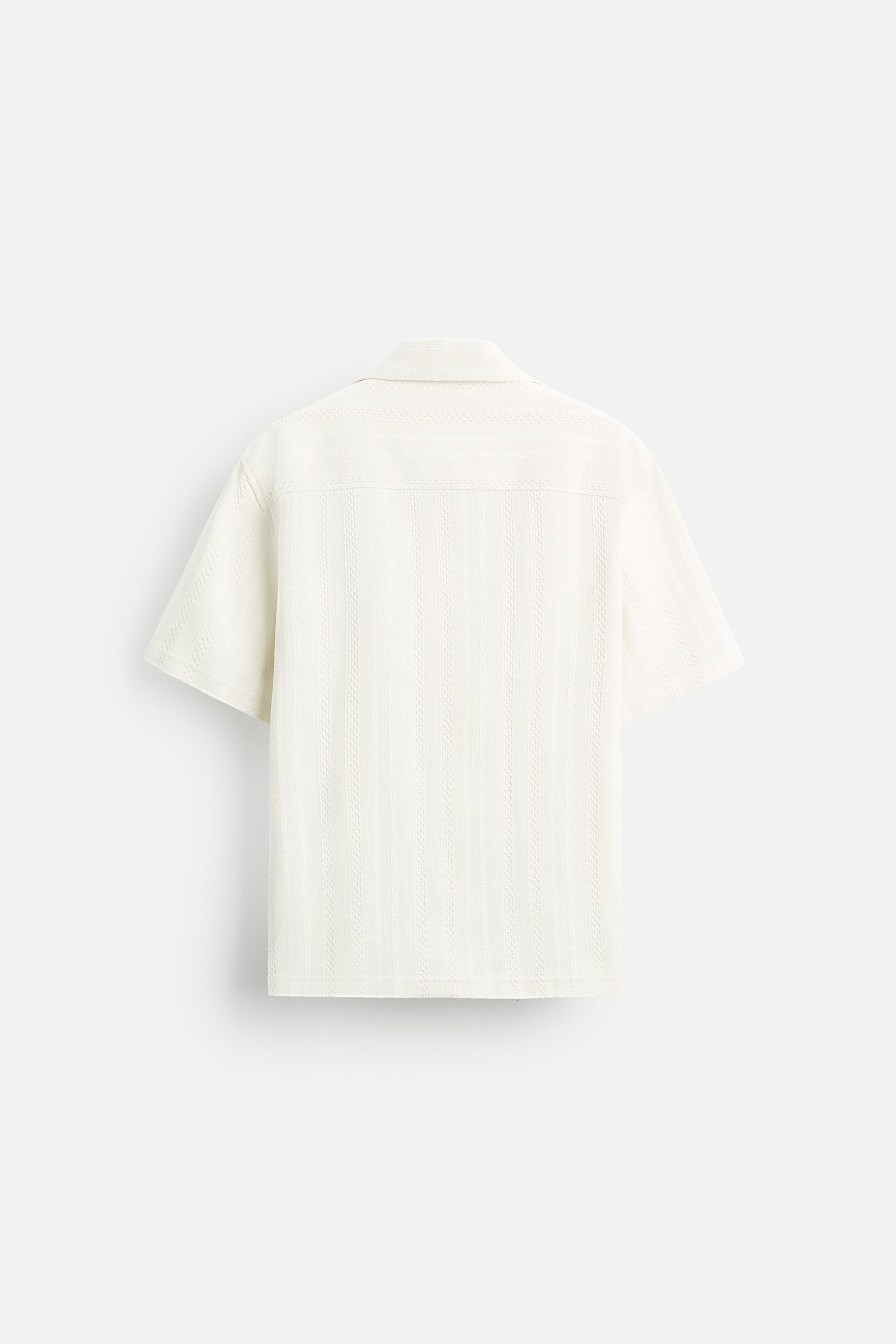 STRIPED JACQUARD SHIRT Product Image