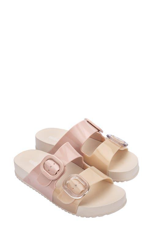 Melissa Womens Cozy Slip On Buckled Slide Sandals Product Image