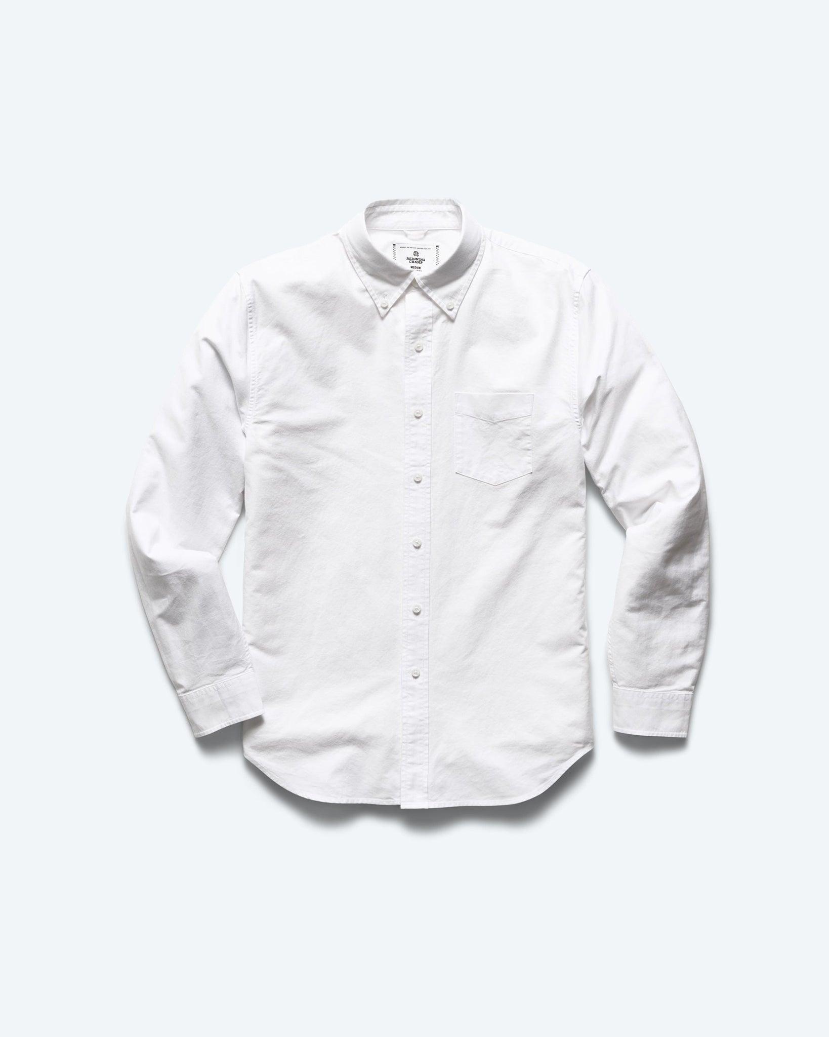 Cotton Oxford Windsor Shirt Male Product Image