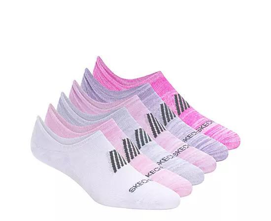 Skechers Womens No Show Socks 6 Pack Product Image