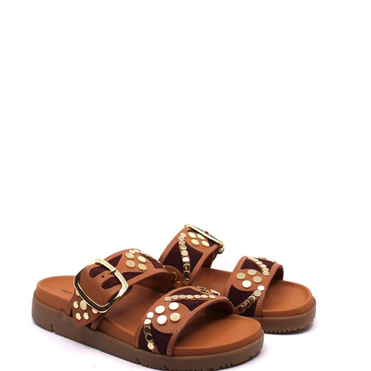 Free People Revelry Studded Sandal Vachetta Product Image