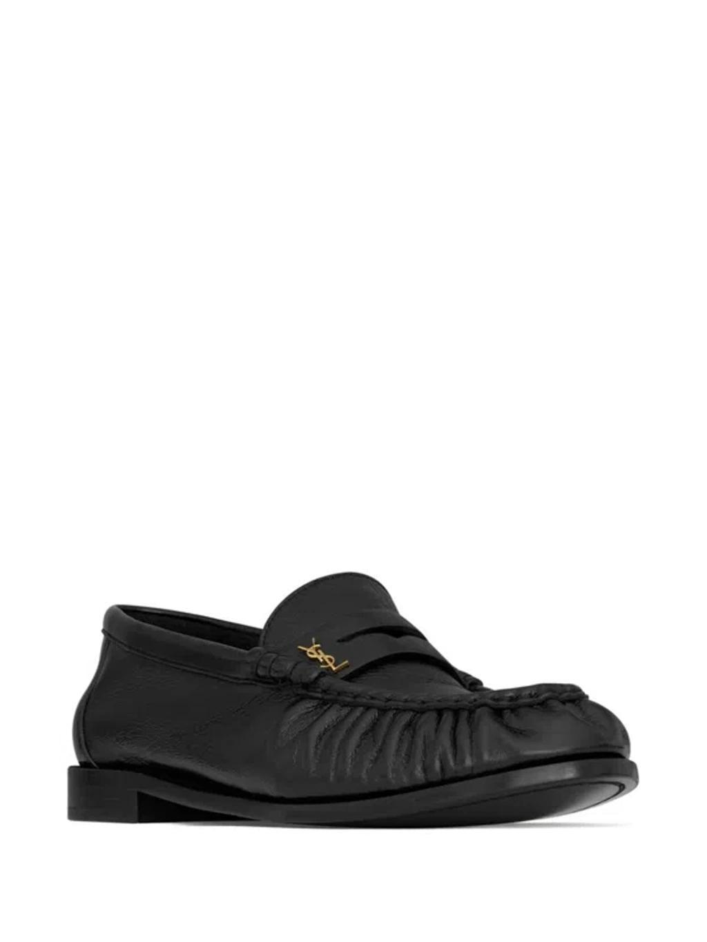 Le Loafer Leather Loafers In Black Product Image