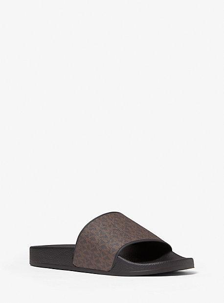 Michael Kors Mens Jake Slide Sandals - Brown/ Product Image