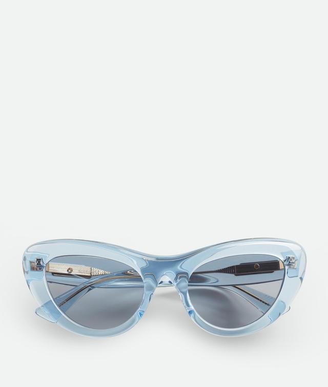 Women's Bombe Cat Eye Sunglasses in Light blue/blue Product Image