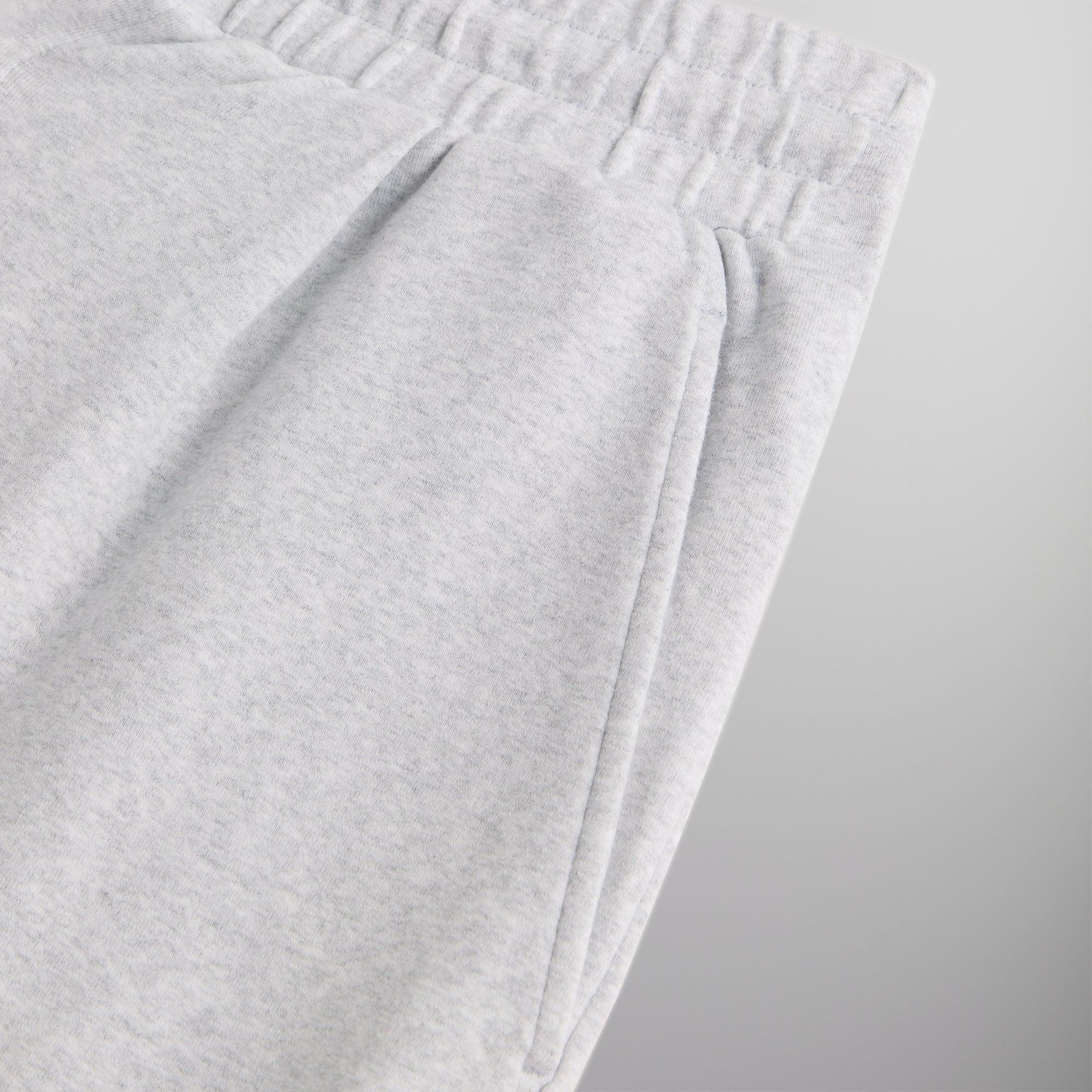 Kith Compact Knit Garrison Sweatpant - Light Heather Grey Male Product Image