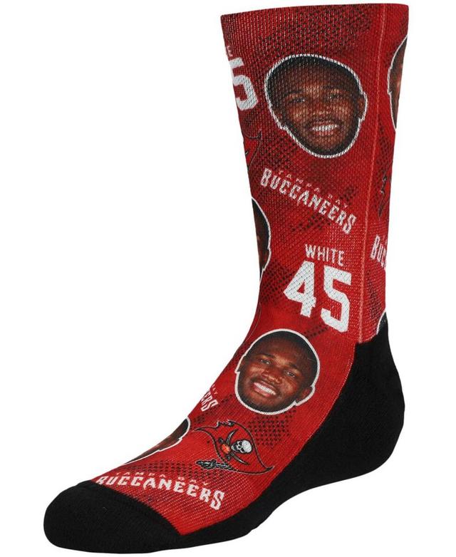 Youth Boys and Girls Devin White Tampa Bay Buccaneers Football Guy Multi Crew Socks Product Image