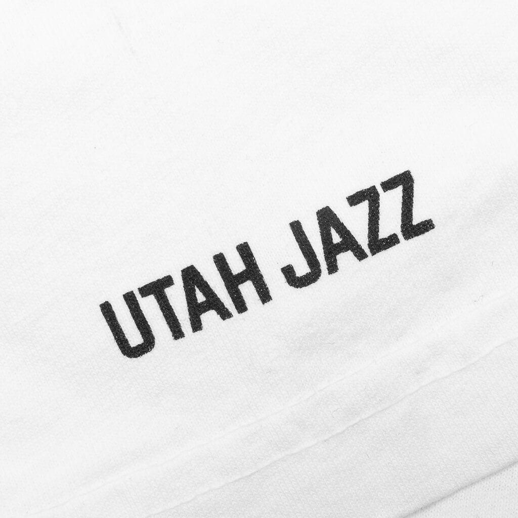 NBA Utah Jazz Simply Jazz Tee - White Male Product Image