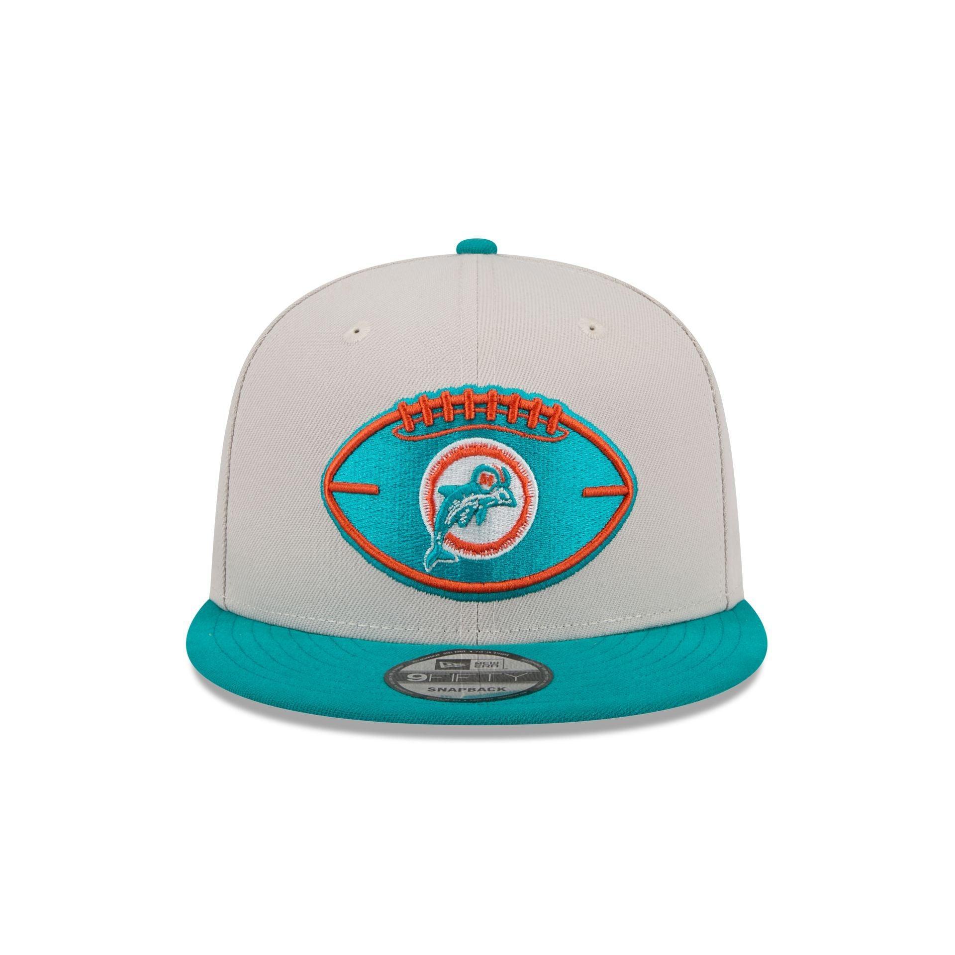 Miami Dolphins 2024 Historic Sideline 9FIFTY Snapback Hat Male Product Image