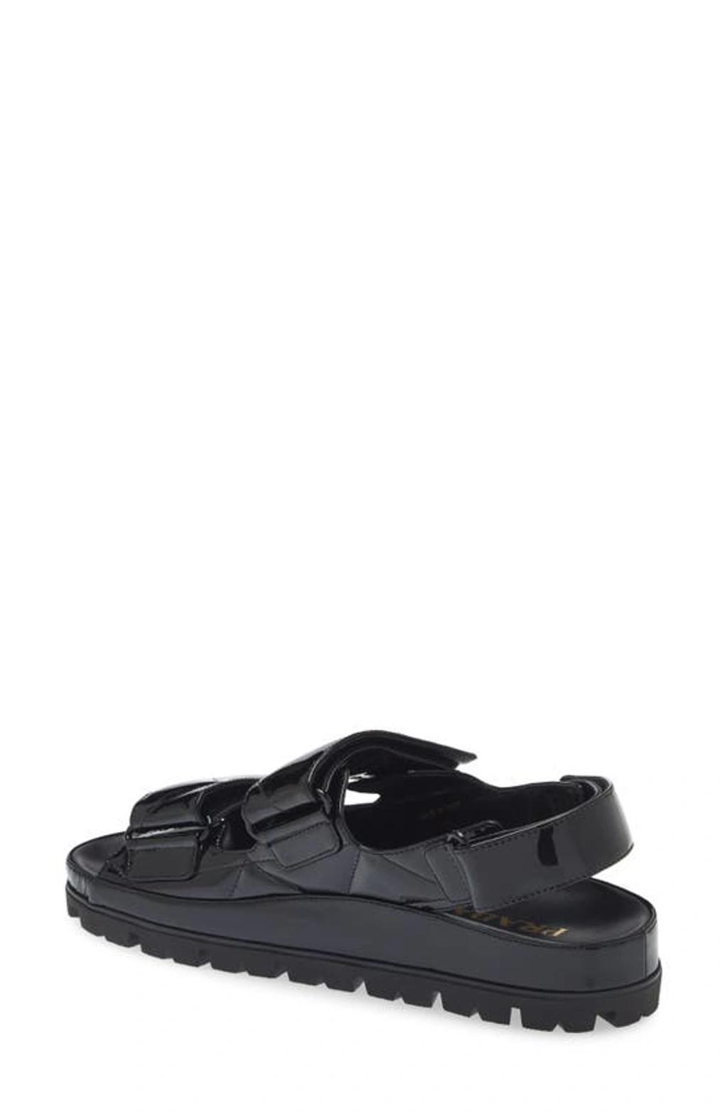 PRADA Slingback Sandal In Black Product Image