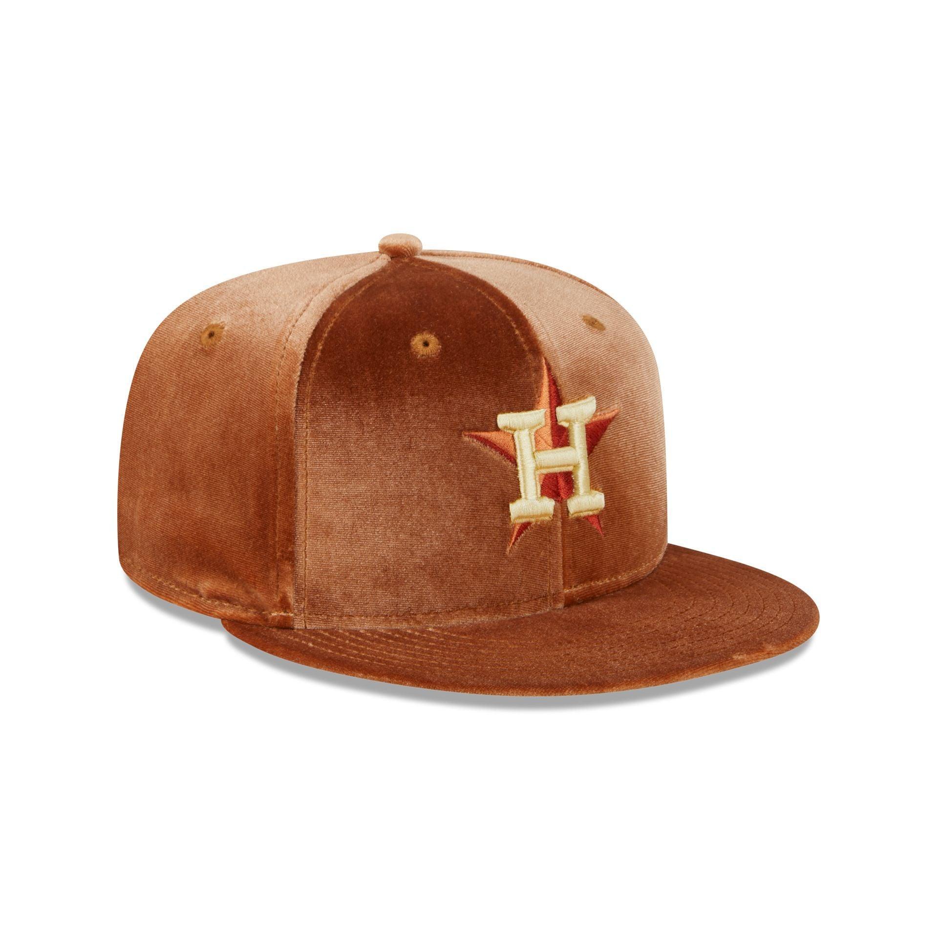 Houston Astros Vintage Velvet 59FIFTY Fitted Hat Male Product Image