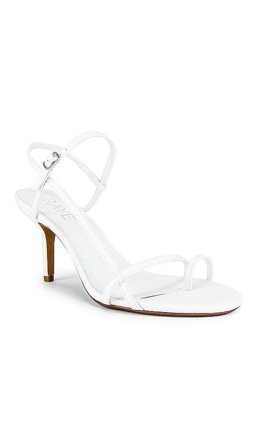 RAYE Riga Heel in White. Size 6, 7.5, 8. Product Image