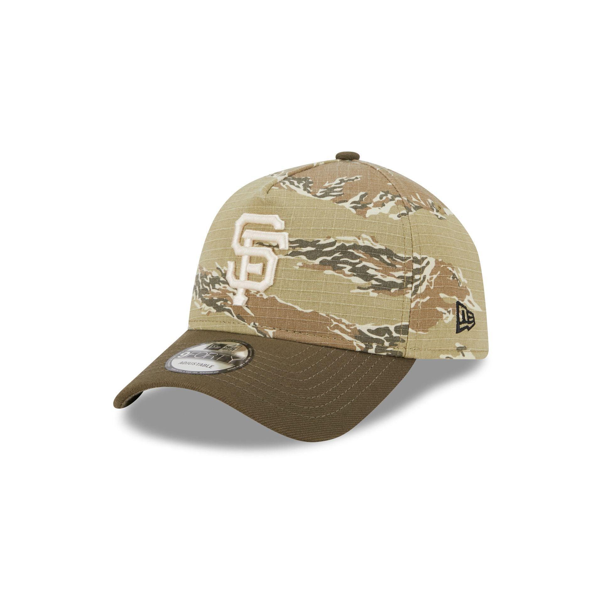 San Francisco Giants Tiger Camo 9FORTY A-Frame Snapback Hat Male Product Image