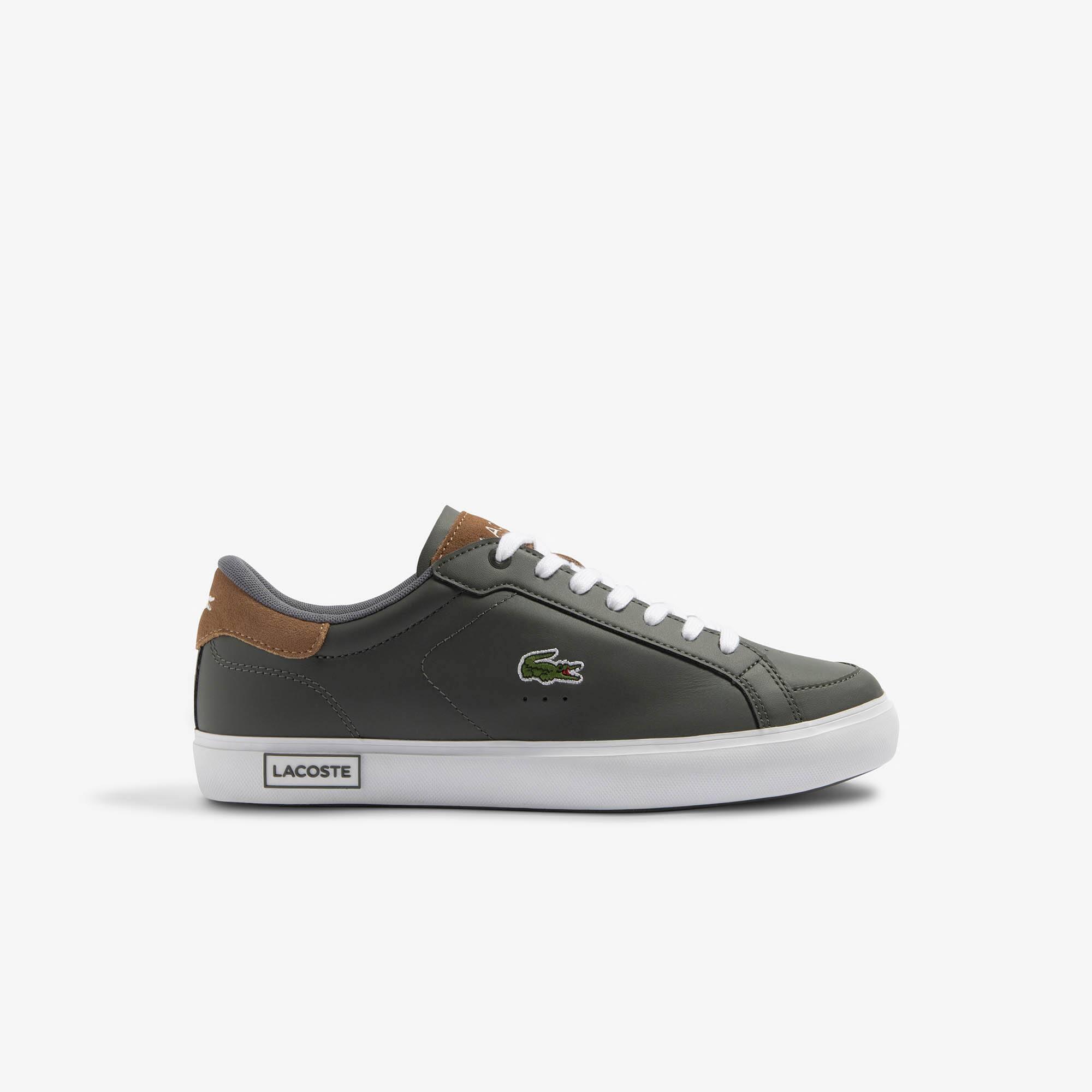 Men's Powercourt Leather Trainers Product Image