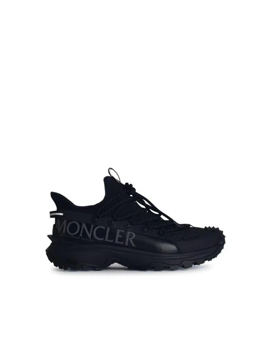 Lite2 Black Tech Fabric Sneakers In Negro Product Image