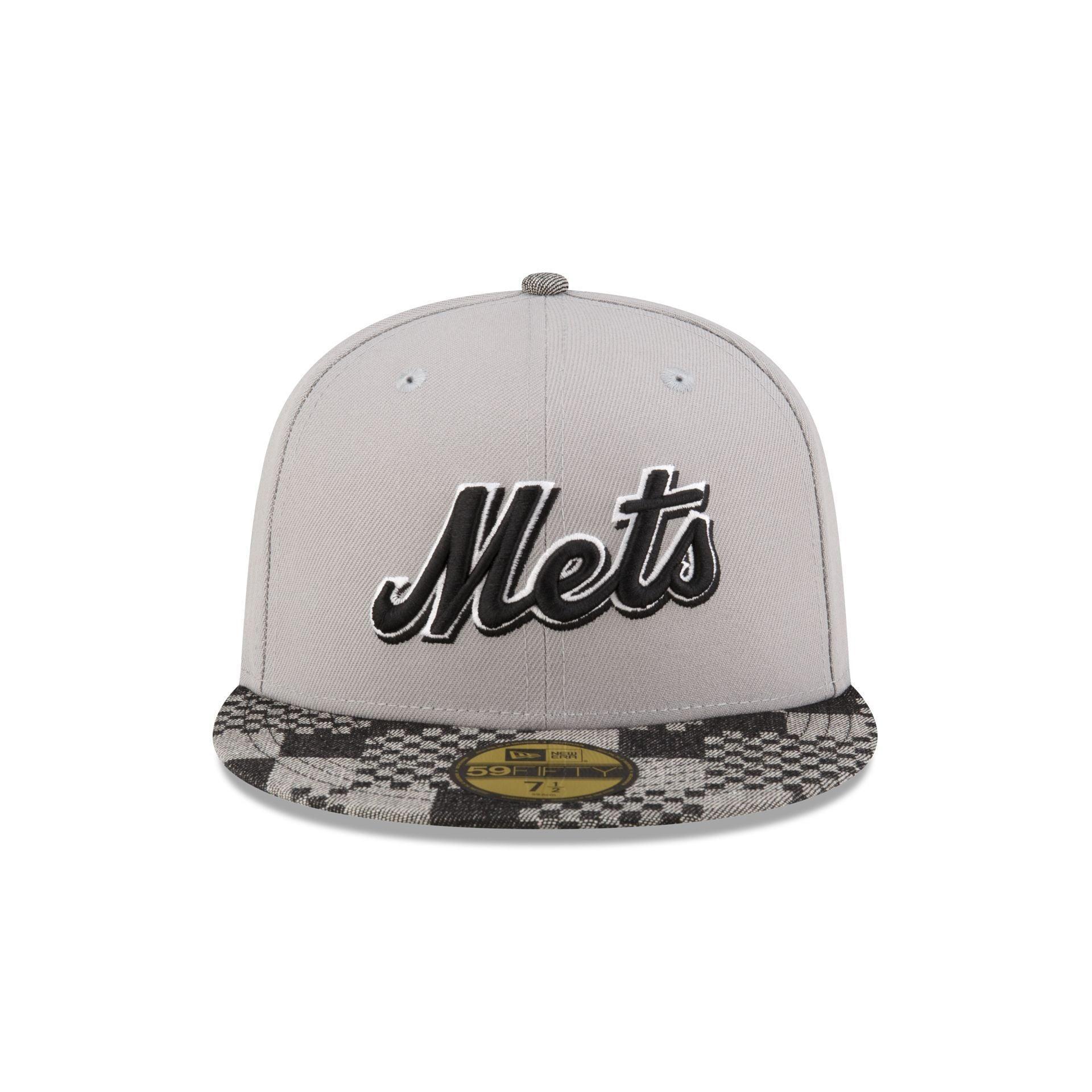 New York Mets Pattern Denim 59FIFTY Fitted Hat Male Product Image