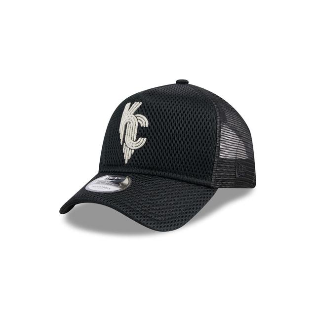 Pittsburgh Pirates City Mesh 9FORTY A-Frame Trucker Hat Male Product Image