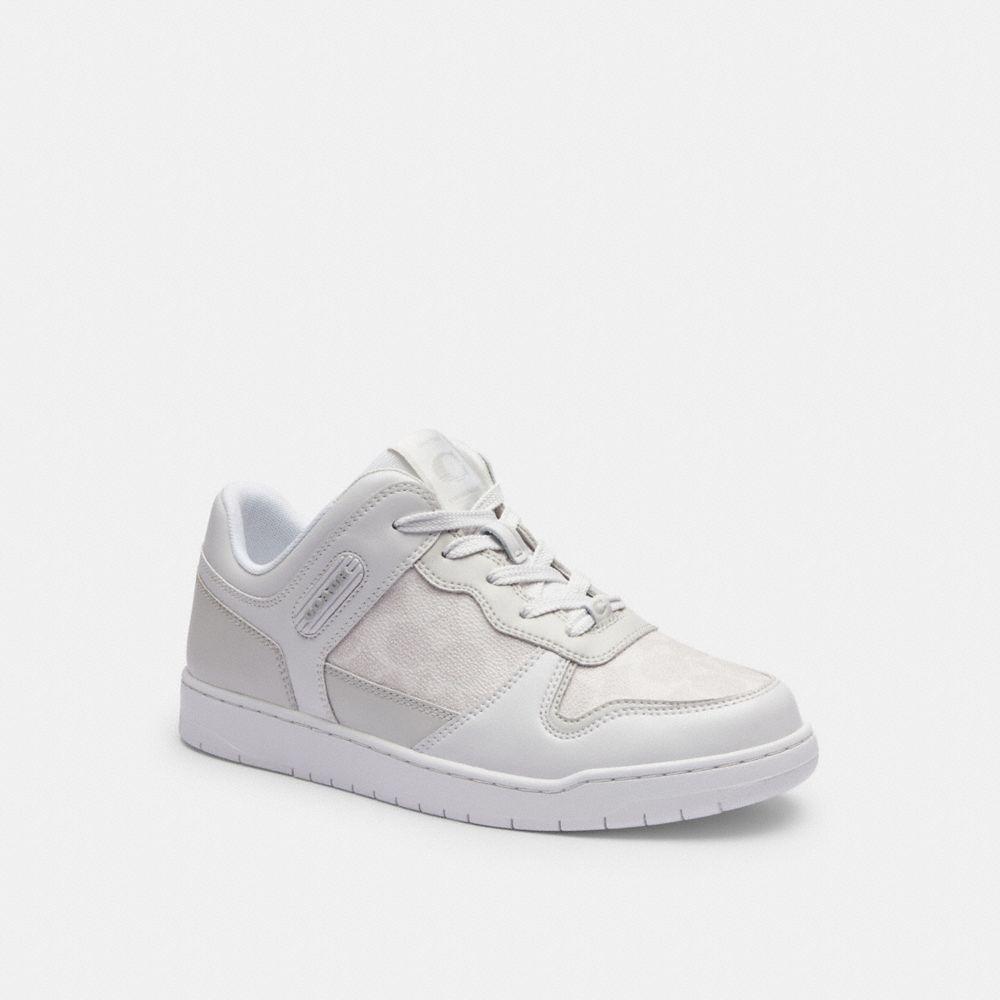 C201 Low Top Sneaker In Signature Canvas Product Image