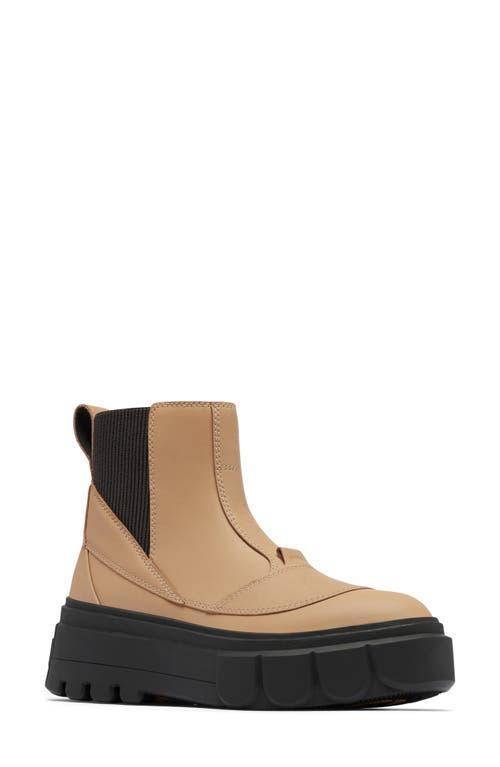 Sorel Caribou x chelsea boots in brown Product Image