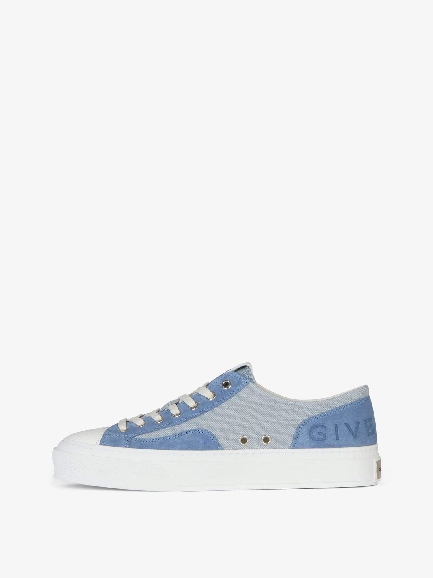 GIVENCHY City sneakers in canvas and suede Product Image