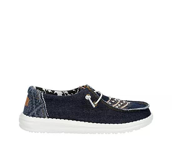 Heydude Womens Wendy Denim Slip On Sneaker Product Image