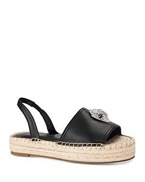 Kurt Geiger London Womens Kensington Espadrille Slingback Flat Sandals Product Image