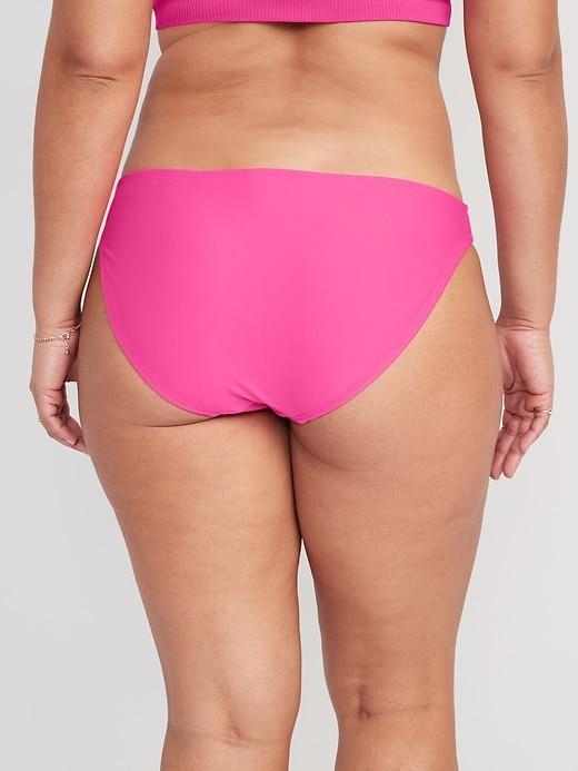 High-Waisted Classic Bikini Swim Bottoms Product Image