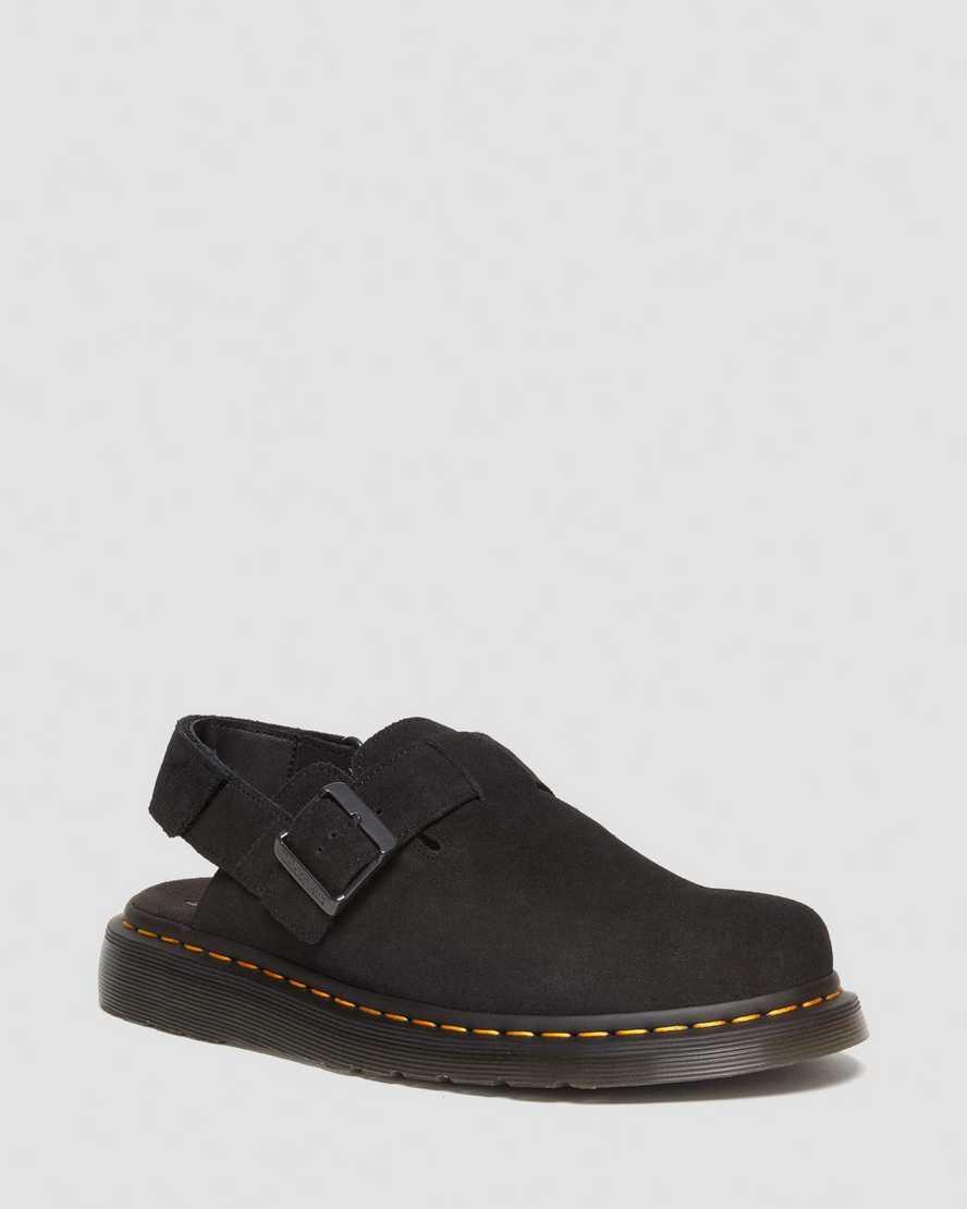 DR MARTENS Jorge II Suede Slingback Mules Product Image