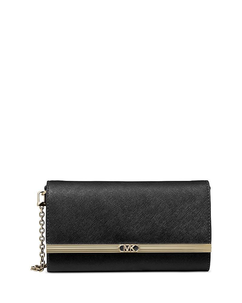 Michael Kors Mona Leather Large Clutch Product Image