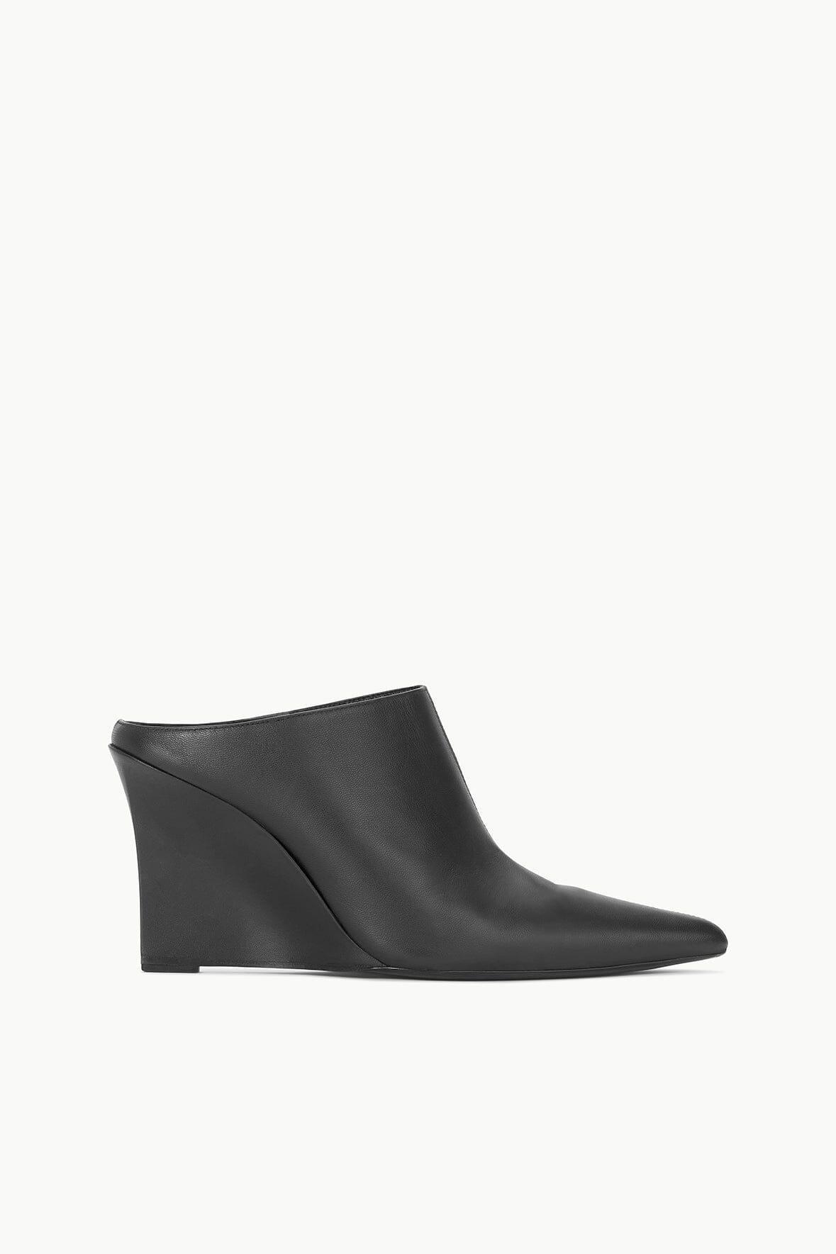 VESPER WEDGE MULE | BLACK Product Image