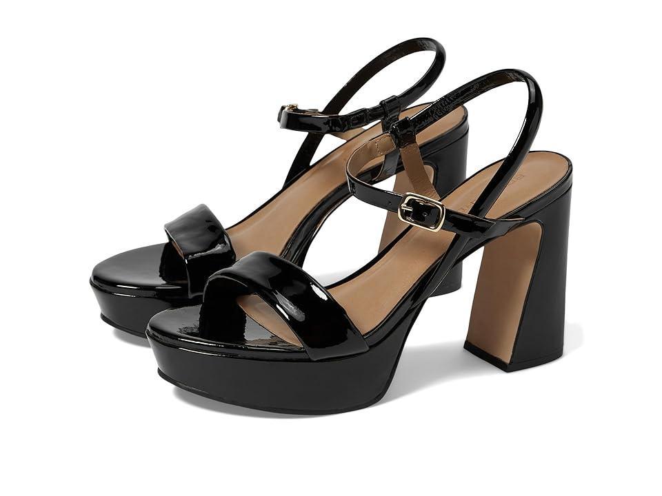 Womens Ventura Patent Leather Platform Sandals Product Image