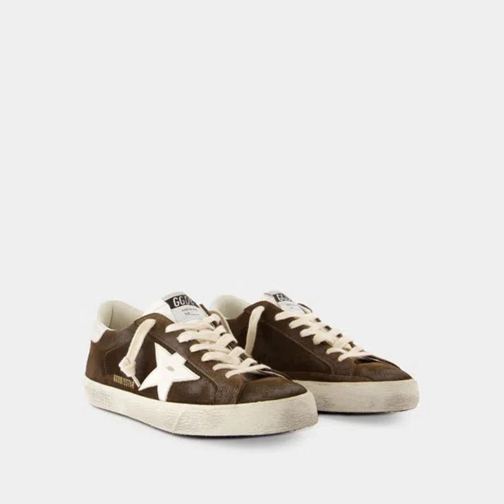 GOLDEN GOOSE Super-star Classic Sneaker In Brown Product Image