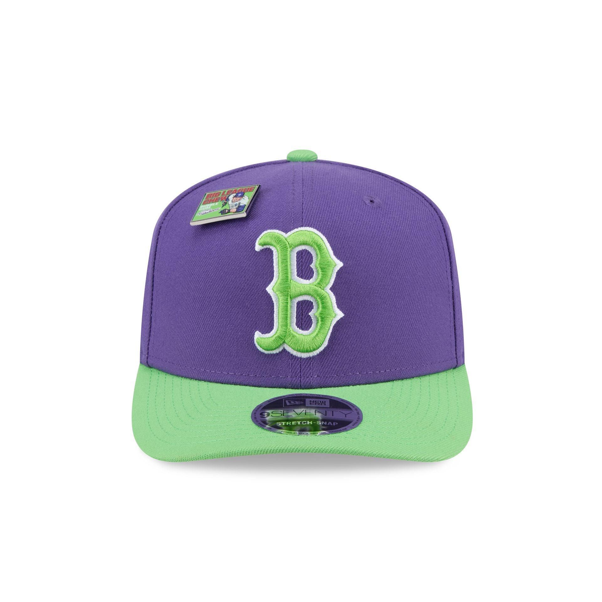 Big League Chew X Boston Red Sox Swingin' Sour Apple 9SEVENTY Stretch-Snap Hat Male Product Image