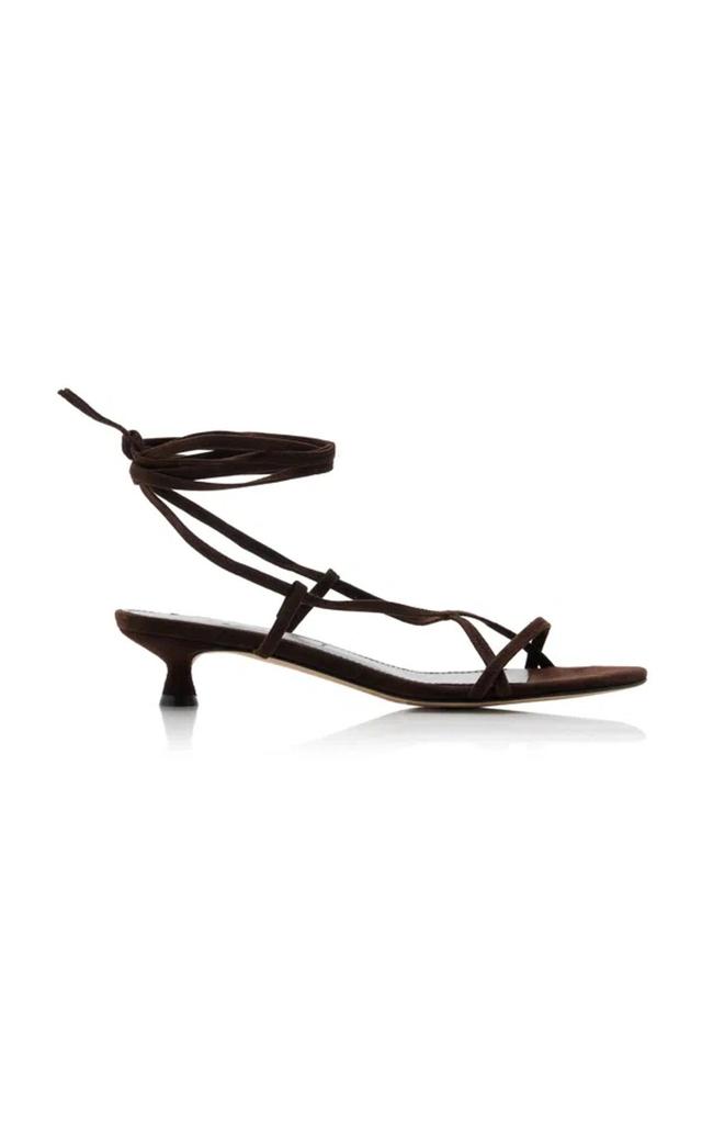 Paige 35mm Leather Sandals In Brown Product Image