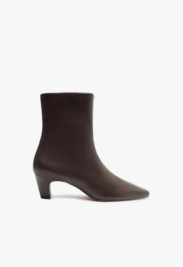 Dellia Nappa Leather Bootie Female Product Image