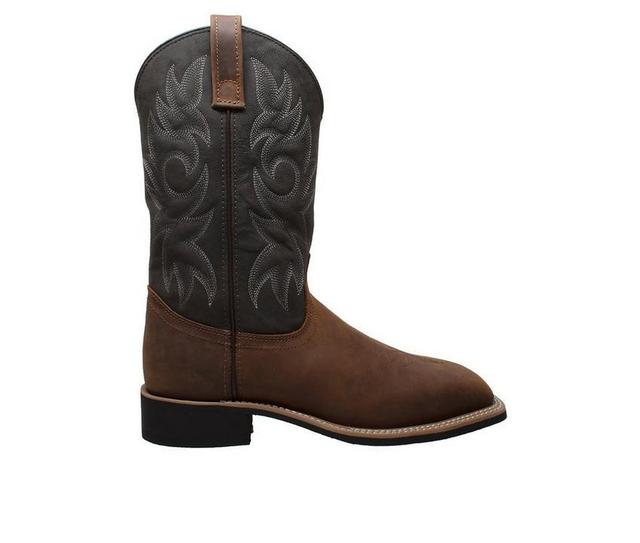 Men's AdTec 12" Work Western Square Toe Cowboy Boots Product Image