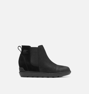 Sorel Evie II Chelsea Waterproof Suede Hidden Wedge Booties Product Image