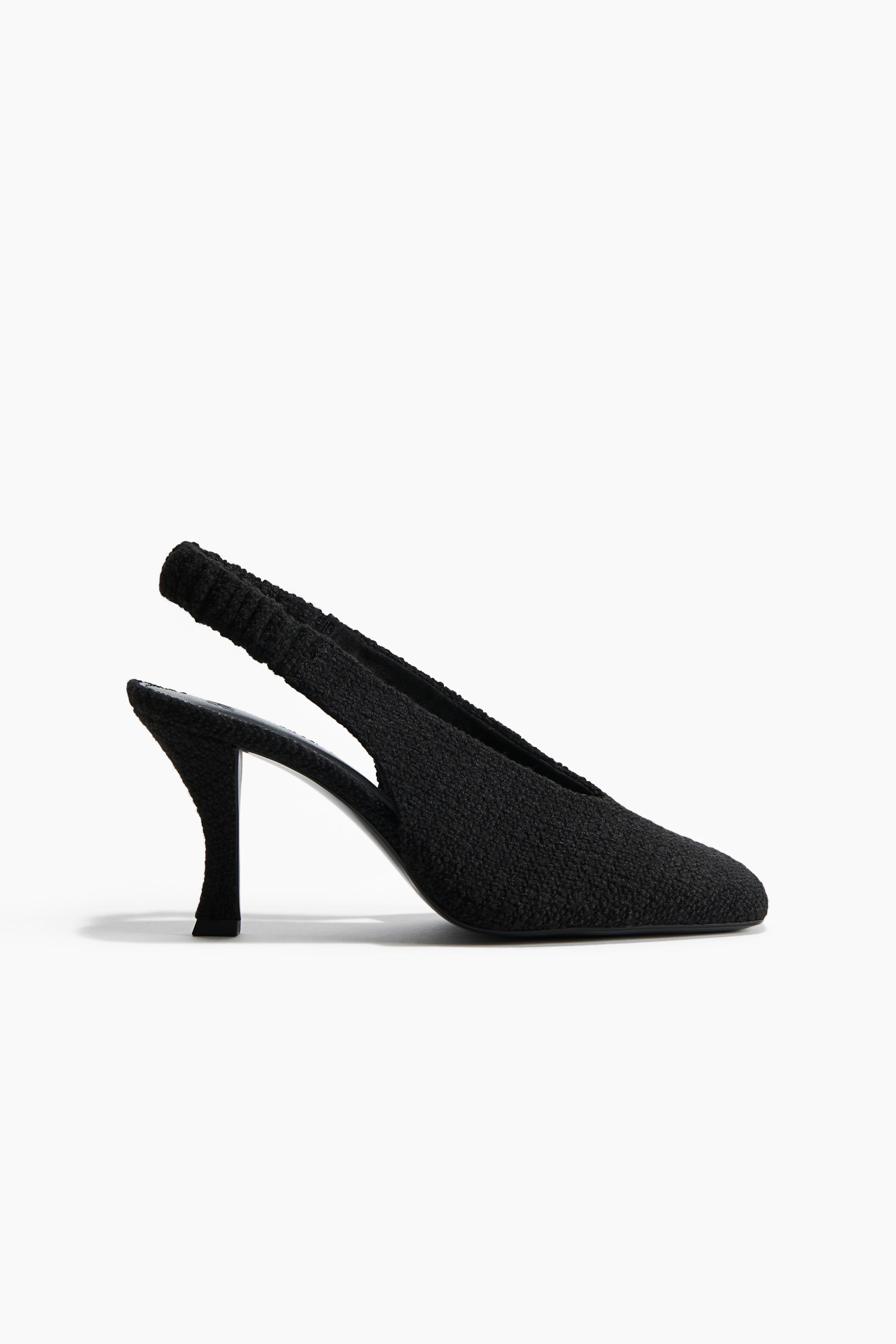 Slingback Bouclé Pumps Product Image