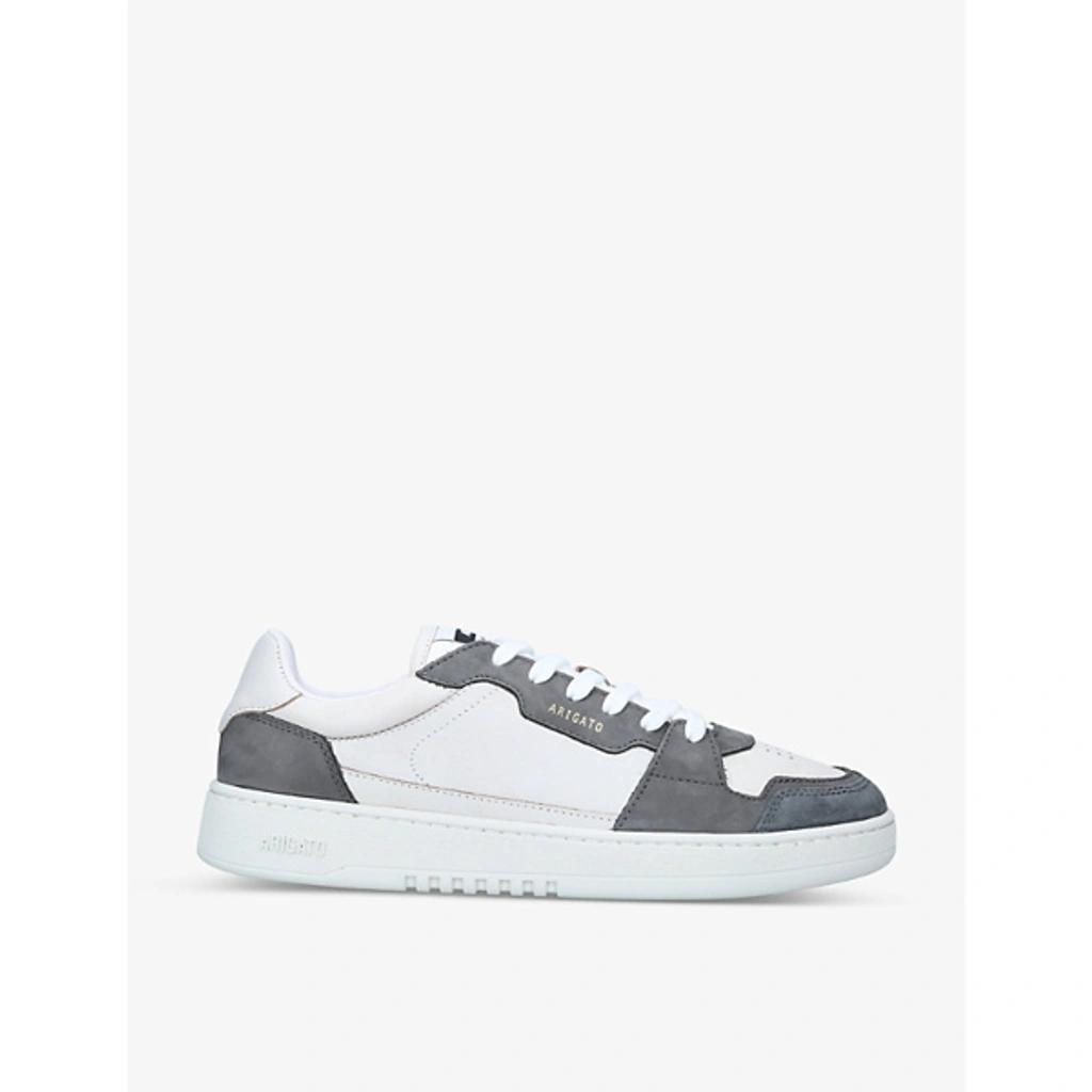 AXEL ARIGATO Dice Lo Sneakers In White Suede And Leather In White/comb product image