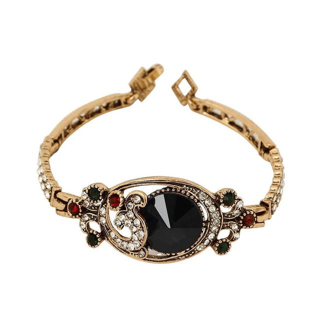 Sohi Womens Stone Statement Bracelet Product Image