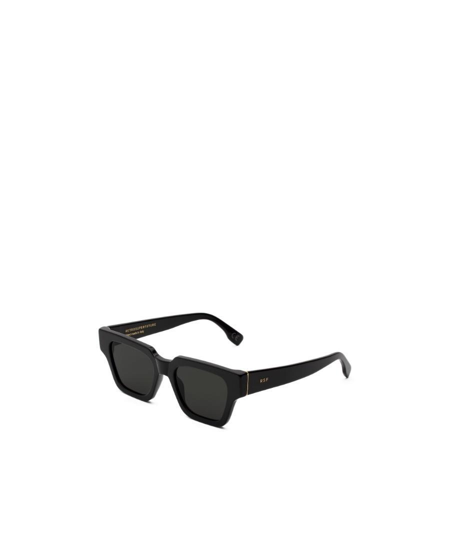 RETROSUPERFUTURE Logo Sunglasses In Black Product Image