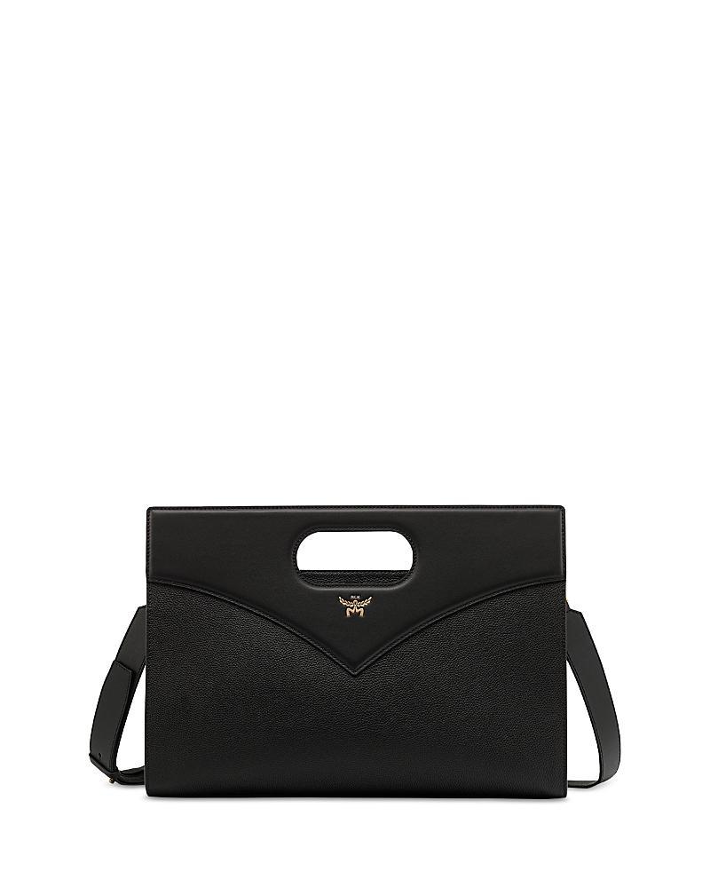 Mcm Diamond Medium Leather Tote Product Image