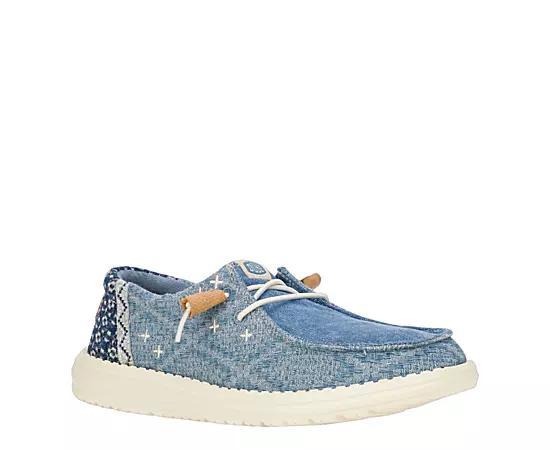 Hey Dude Womens Wendy Crafted Boho Casual Moccasin Sneakers from Finish Line Product Image