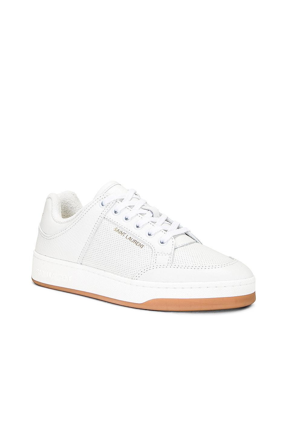 Saint Laurent SL61 Sneaker in White Product Image